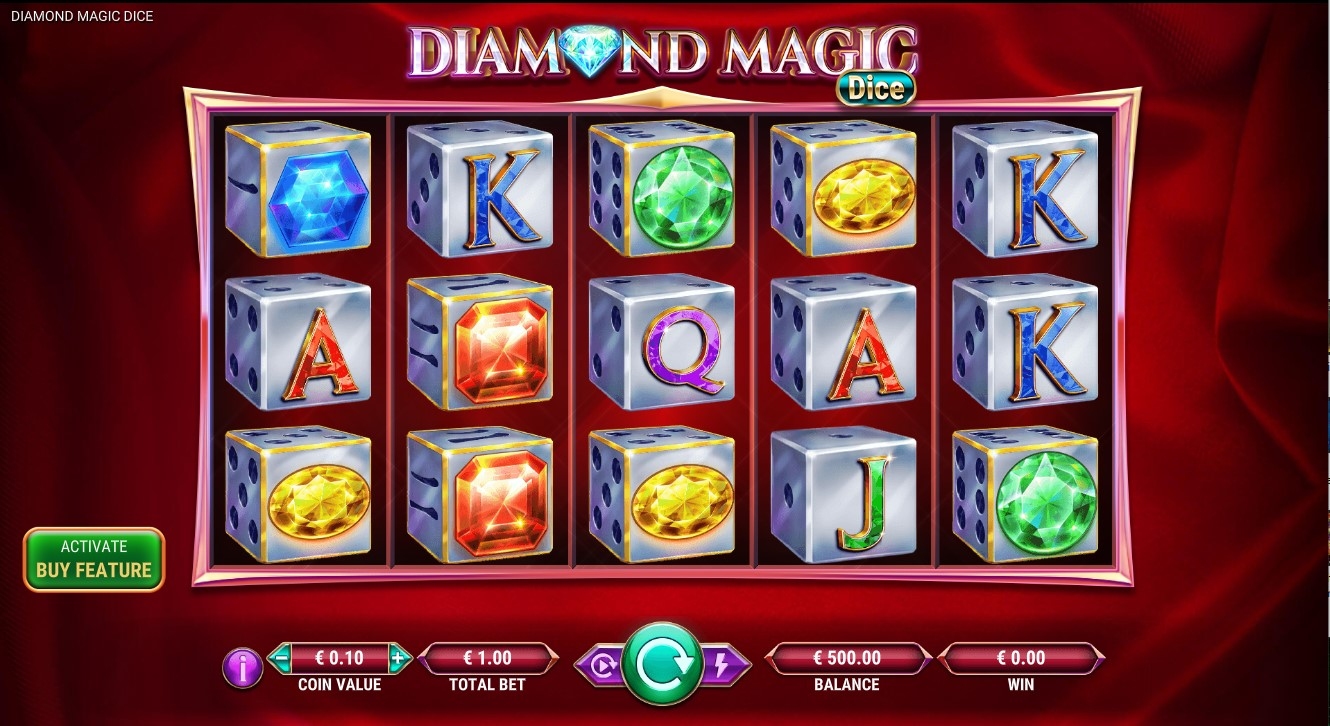 Diamond Magic“ Dice Slot Gameplay