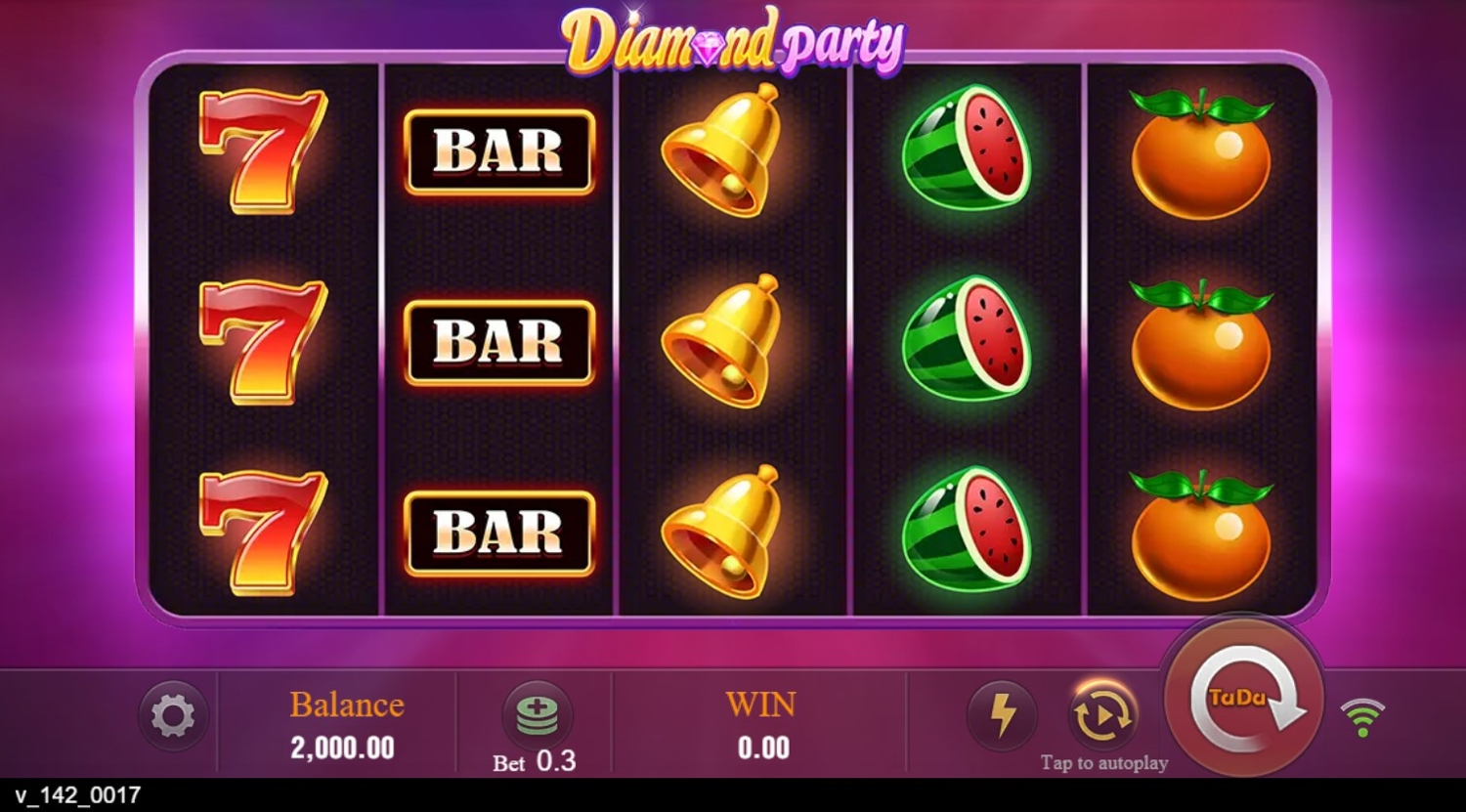 Diamond Party Slot Gameplay