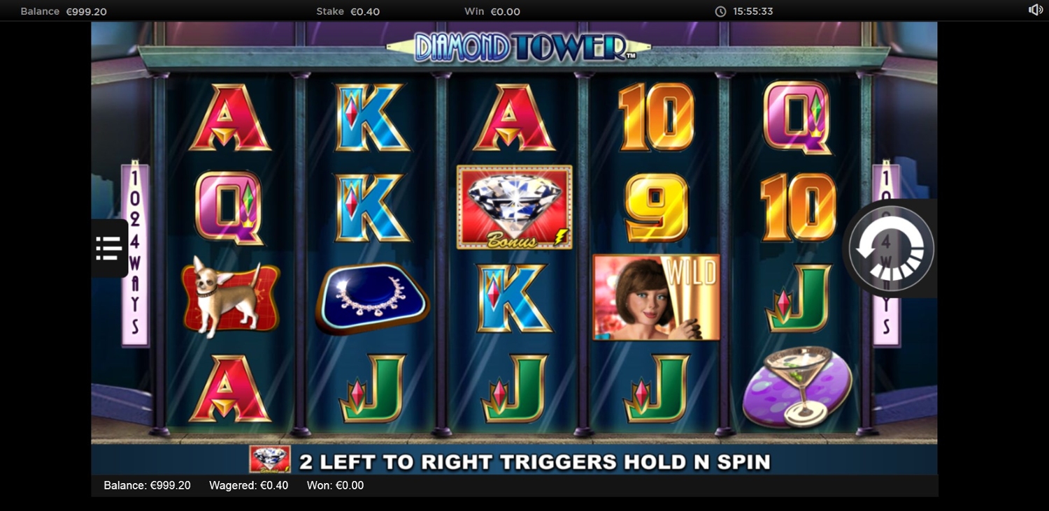 Diamond Tower Slot Gameplay