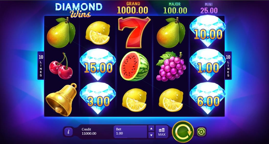 Diamond Wind: Hold & Win Slot Gameplay