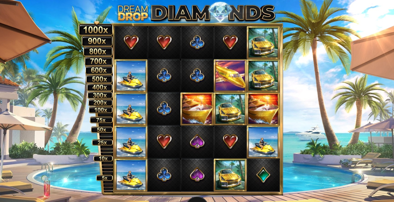Diamonds: Dream Drop Slot Gameplay