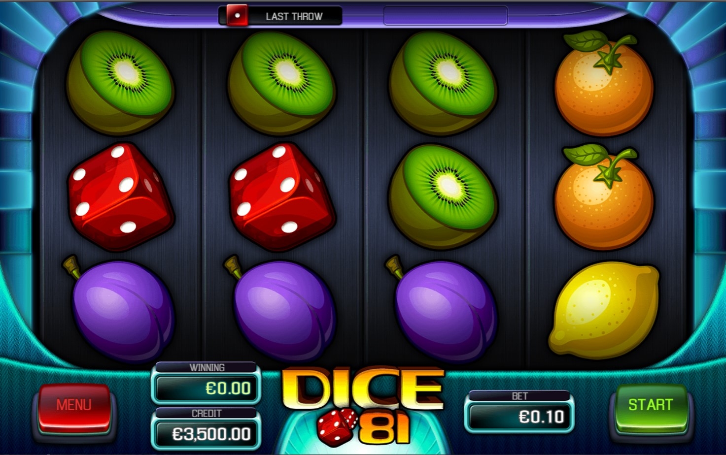 Dice 81 Slot Gameplay