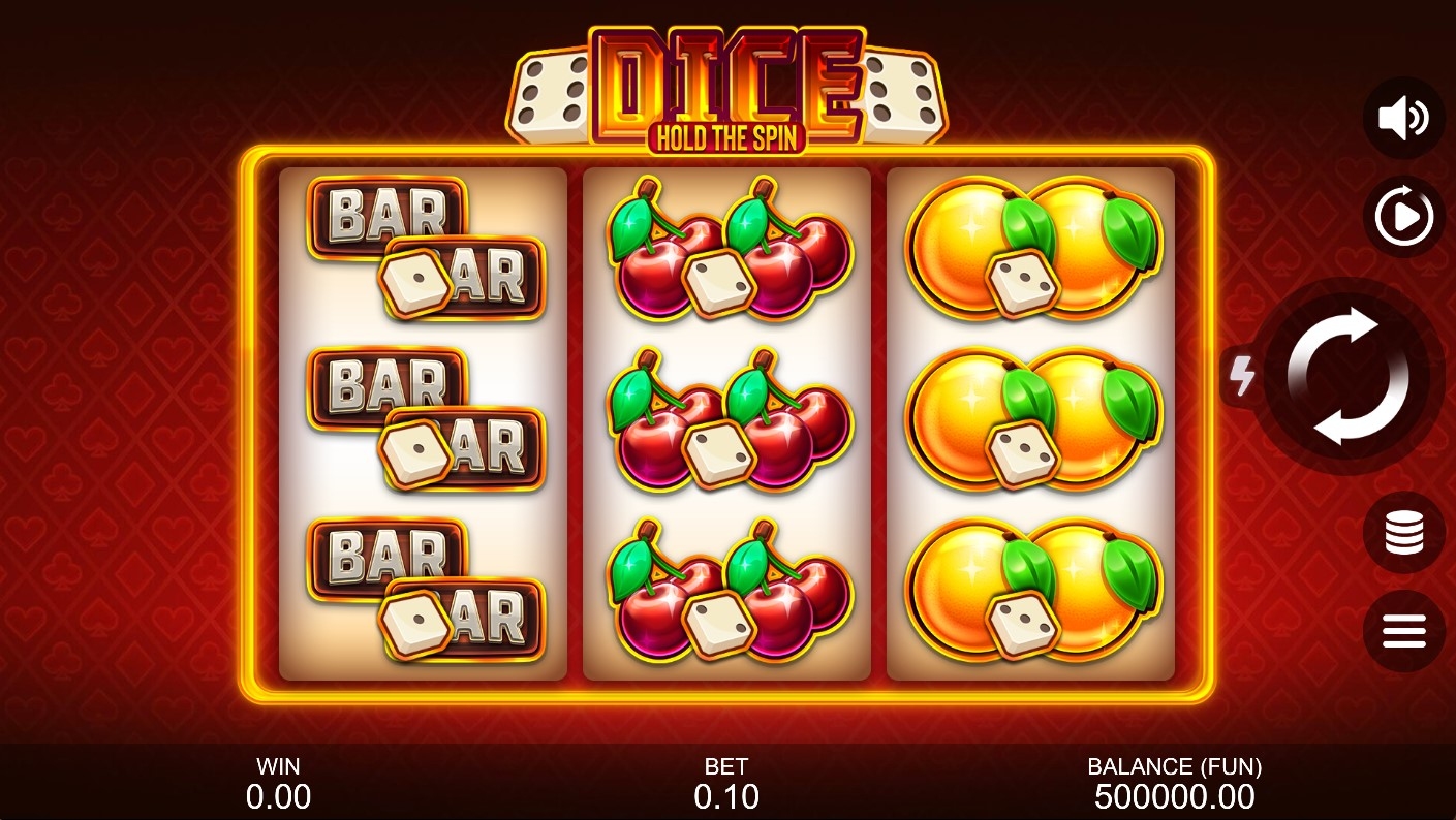 Dice: Hold The Spin Slot Gameplay