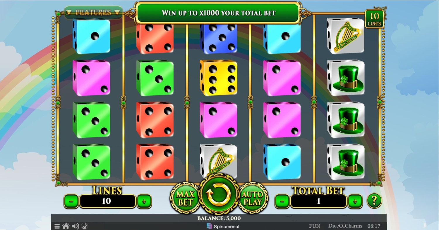 Dice of Charms Slot Gameplay