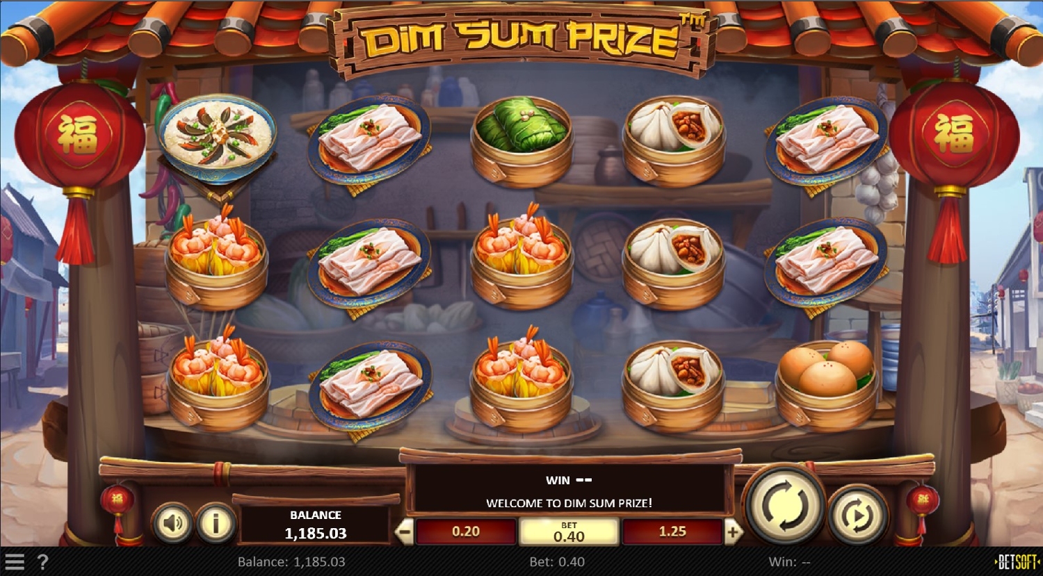 Dim Sum Prize Slot Gameplay