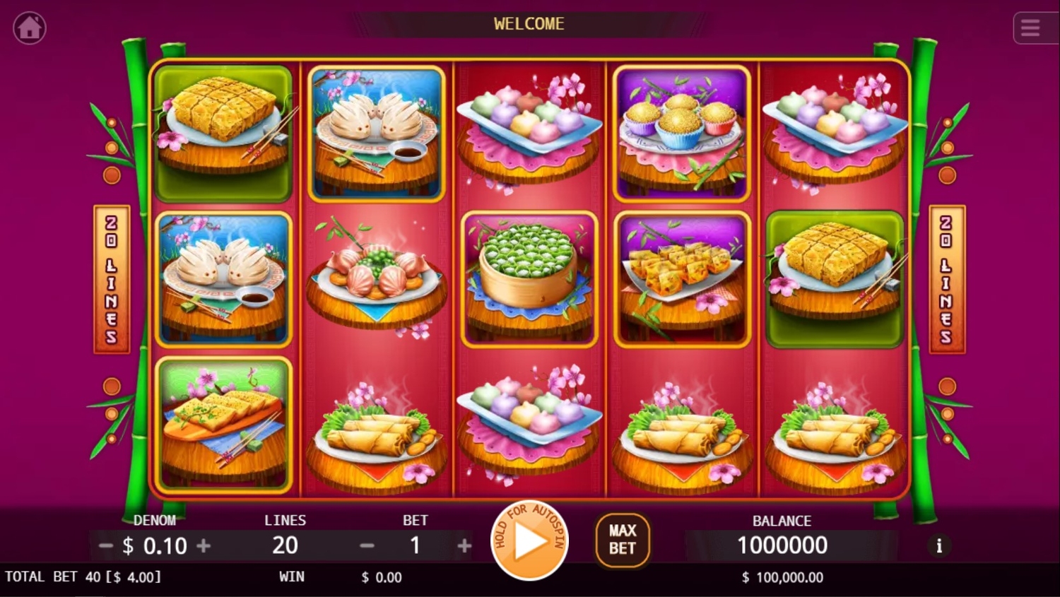Dim Sum Slot Gameplay