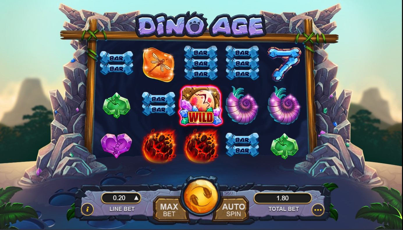 Dino AGE Slot Gameplay