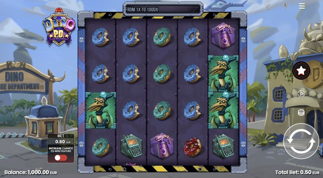 Dino PD Slot Gameplay