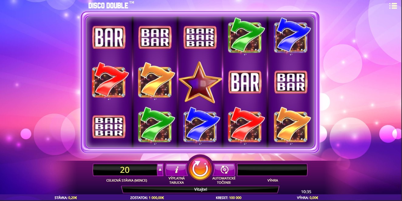 Disco Double Slot Gameplay