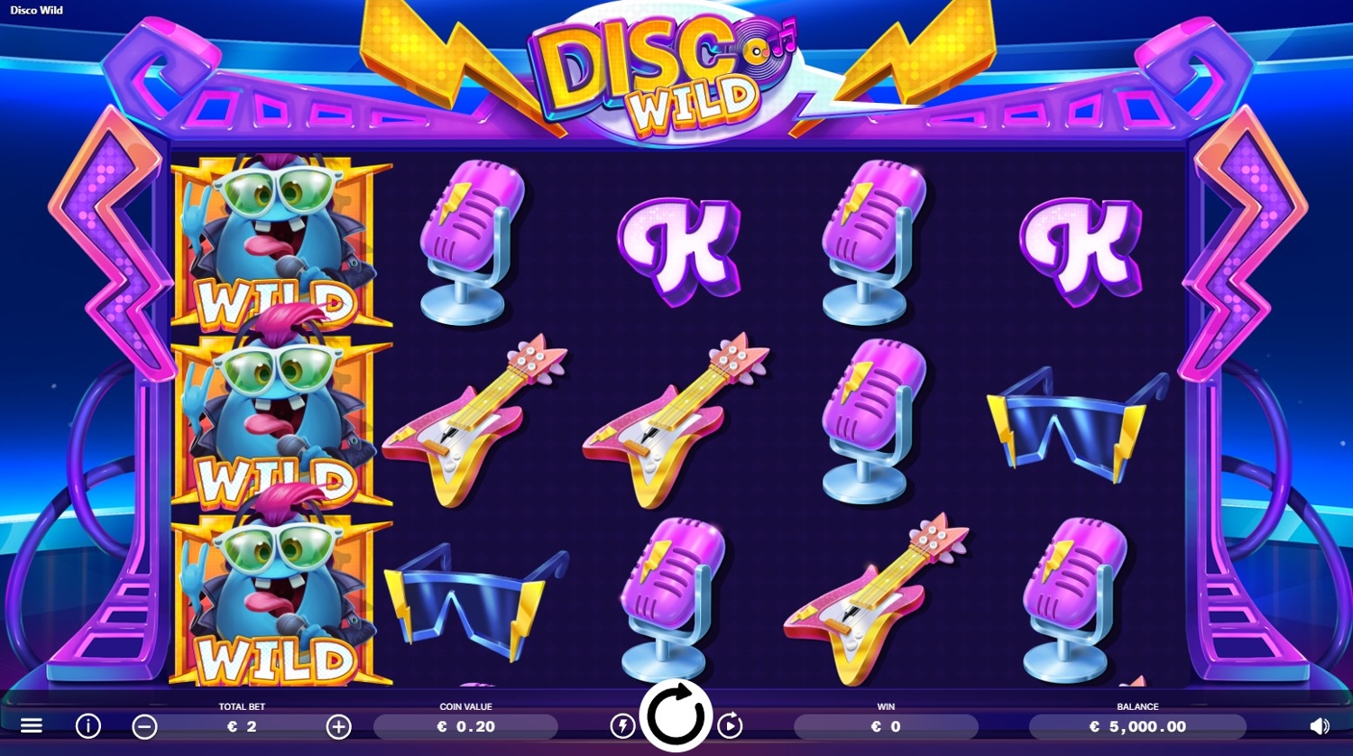 Disco Wild Slot Gameplay