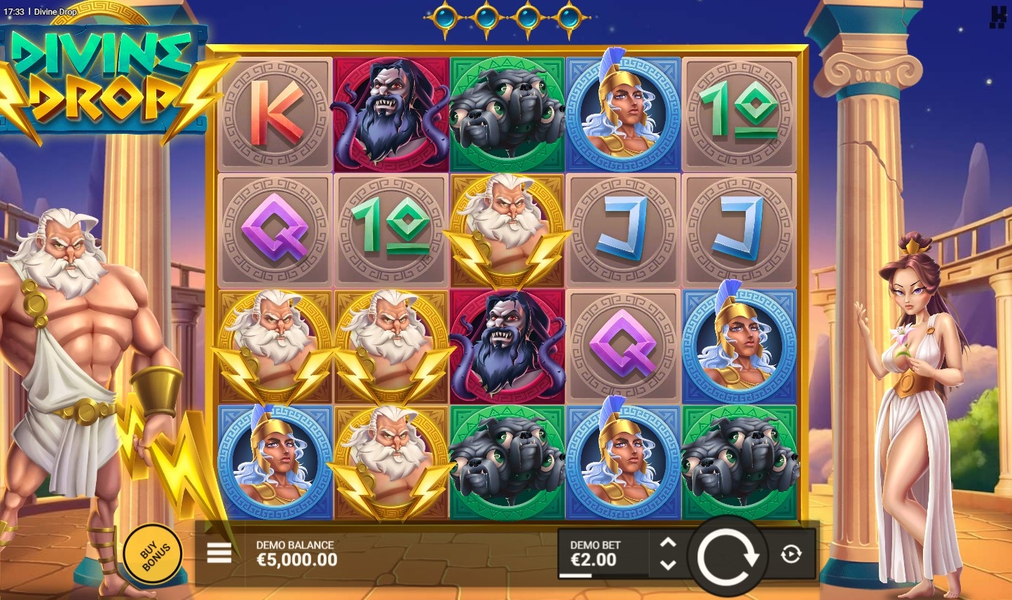 Divine Drop Slot Gameplay
