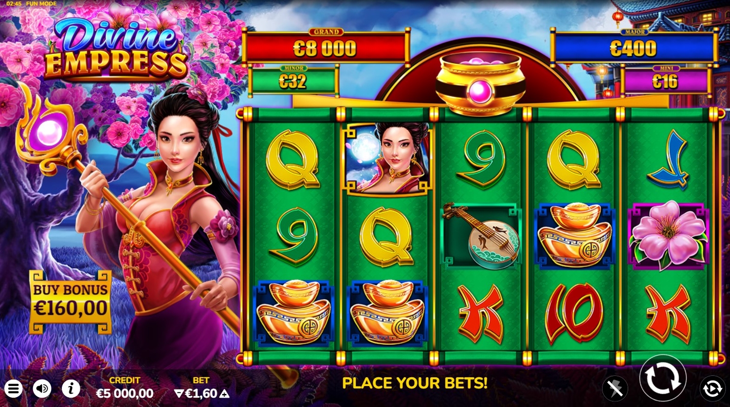 Divine Empress Slot Gameplay