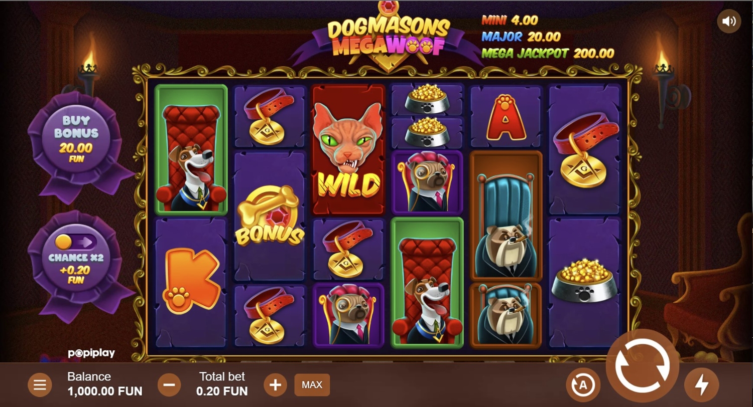 Dogmasons MegaWOOF Slot Gameplay