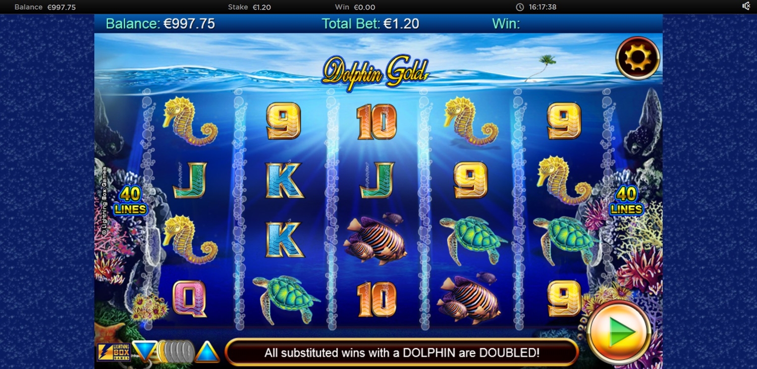 Dolphin Gold Slot Gameplay