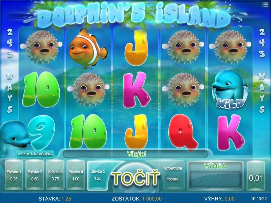 Dolphin's Island Slot Gameplay