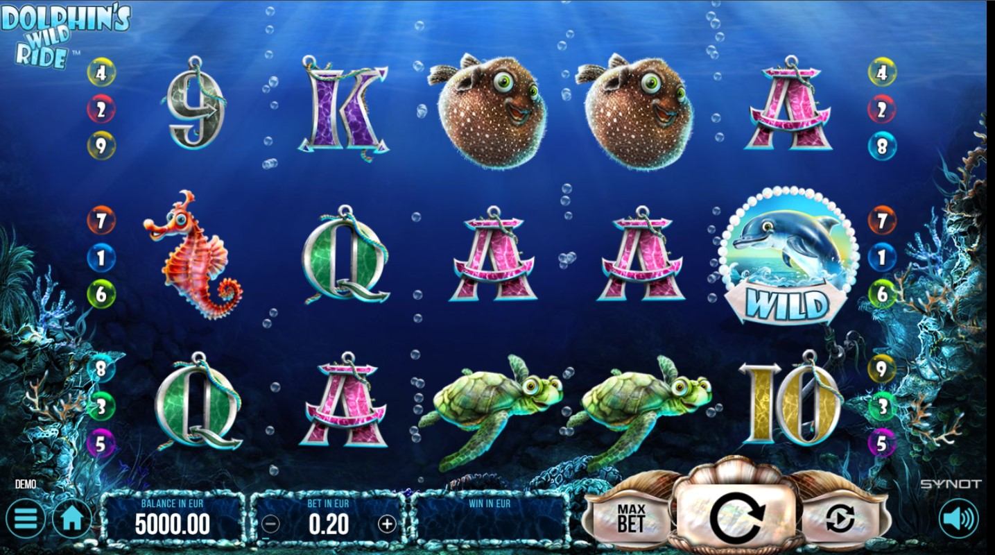 Dolphin's Wild Ride Slot Gameplay