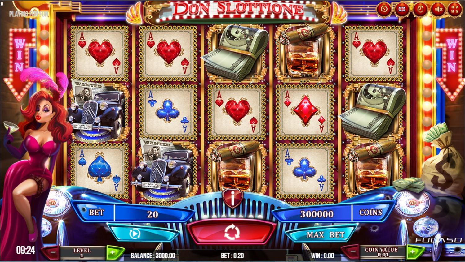 Don Slottione Slot Gameplay