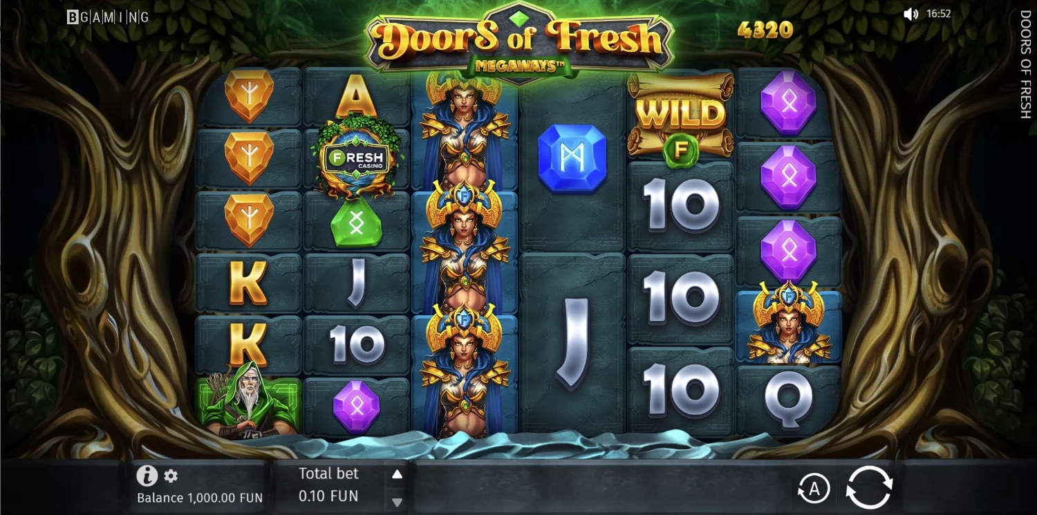 Doors of Fresh Megaways Slot Gameplay