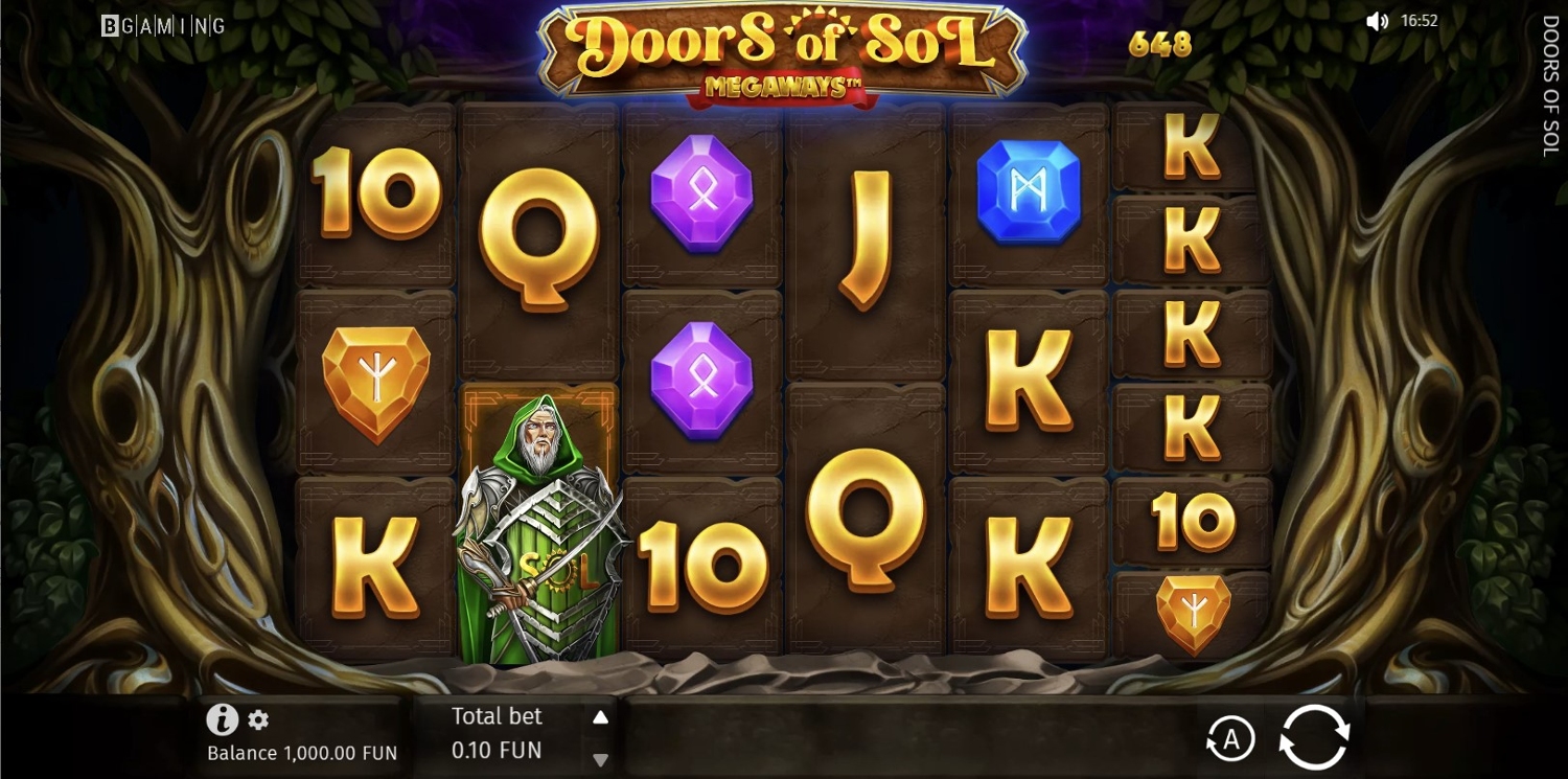 Doors of Sol Megaways Slot Gameplay