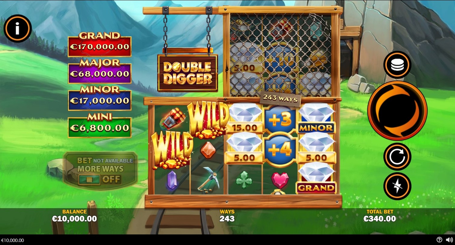 Double Digger Slot Gameplay