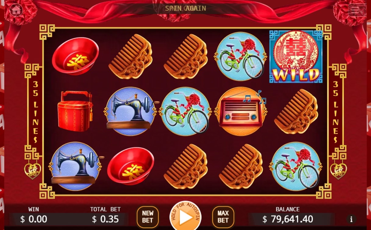 Double Happiness (KA Gaming) Slot Gameplay