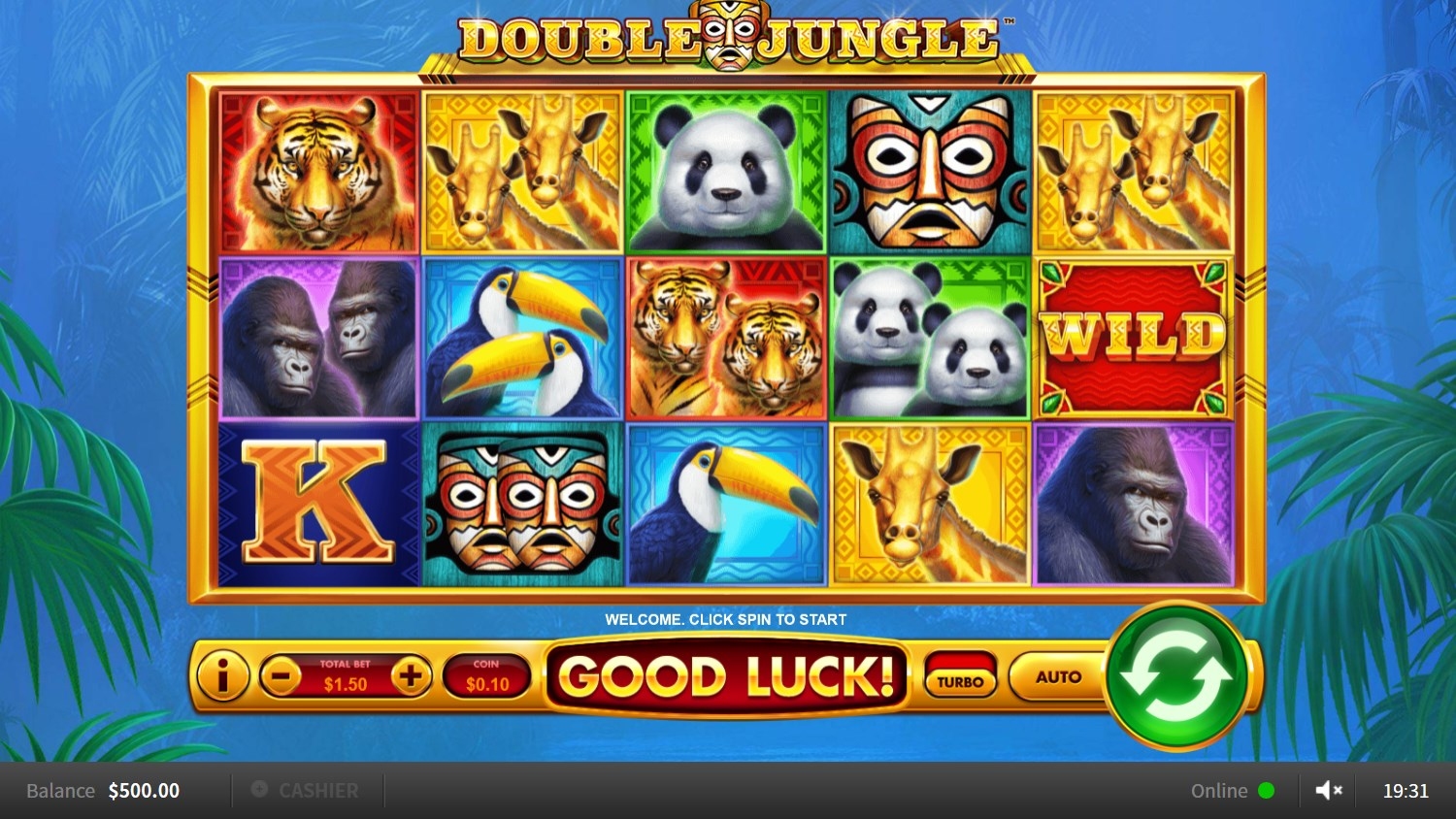 Double Jungle Slot Gameplay