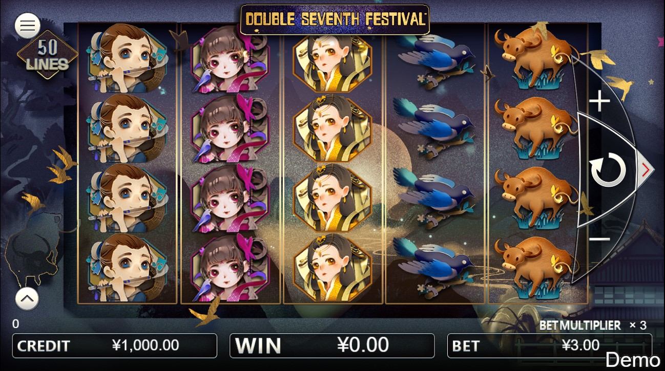 Double Seventh Festival Slot Gameplay