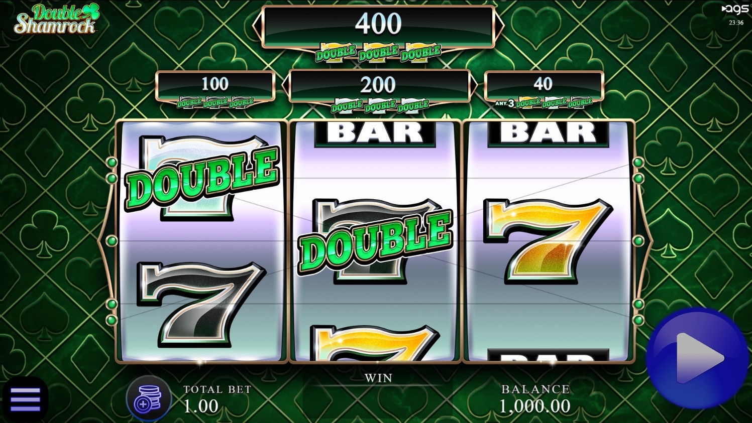 Double Shamrock Slot Gameplay