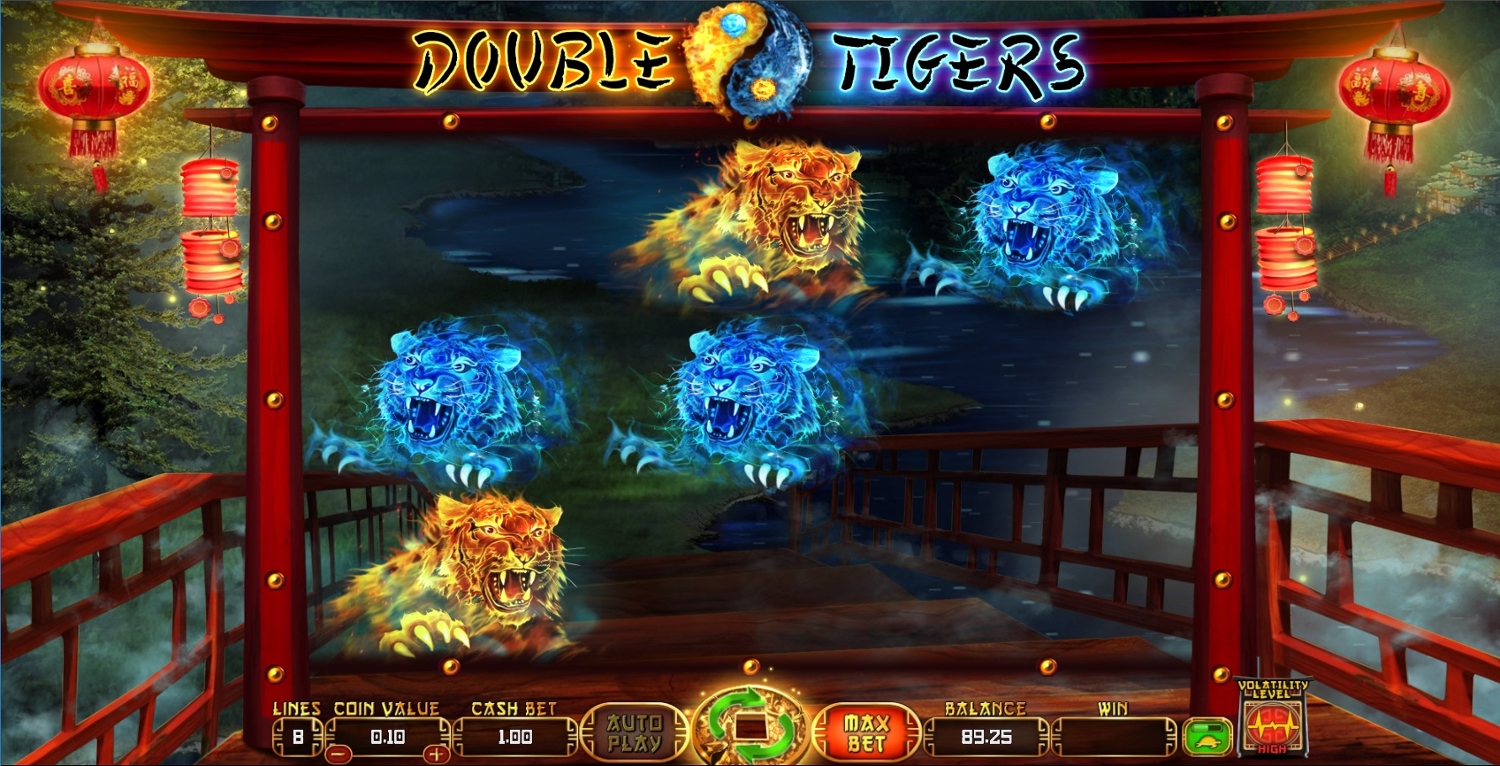 Double Tigers Slot Gameplay