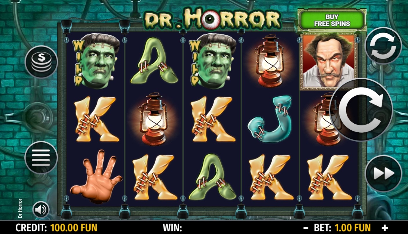 Dr. Horror Slot Gameplay
