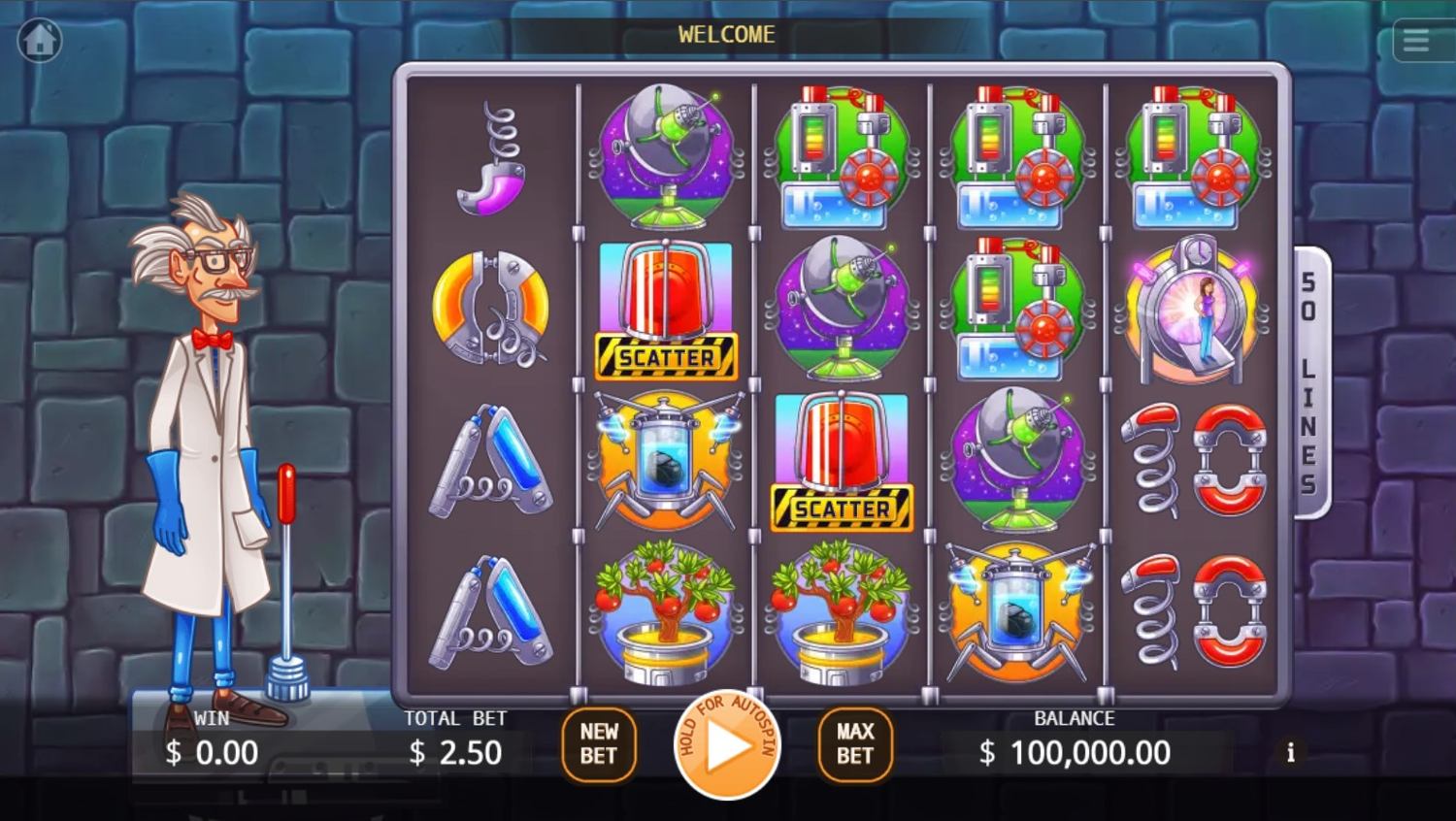 Dr Geek Slot Gameplay