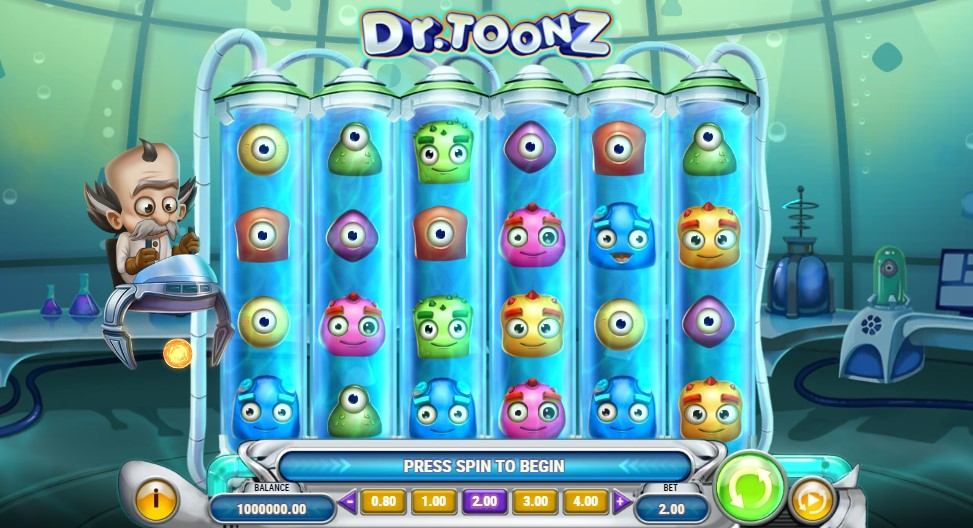 Dr. Toonz Slot Gameplay