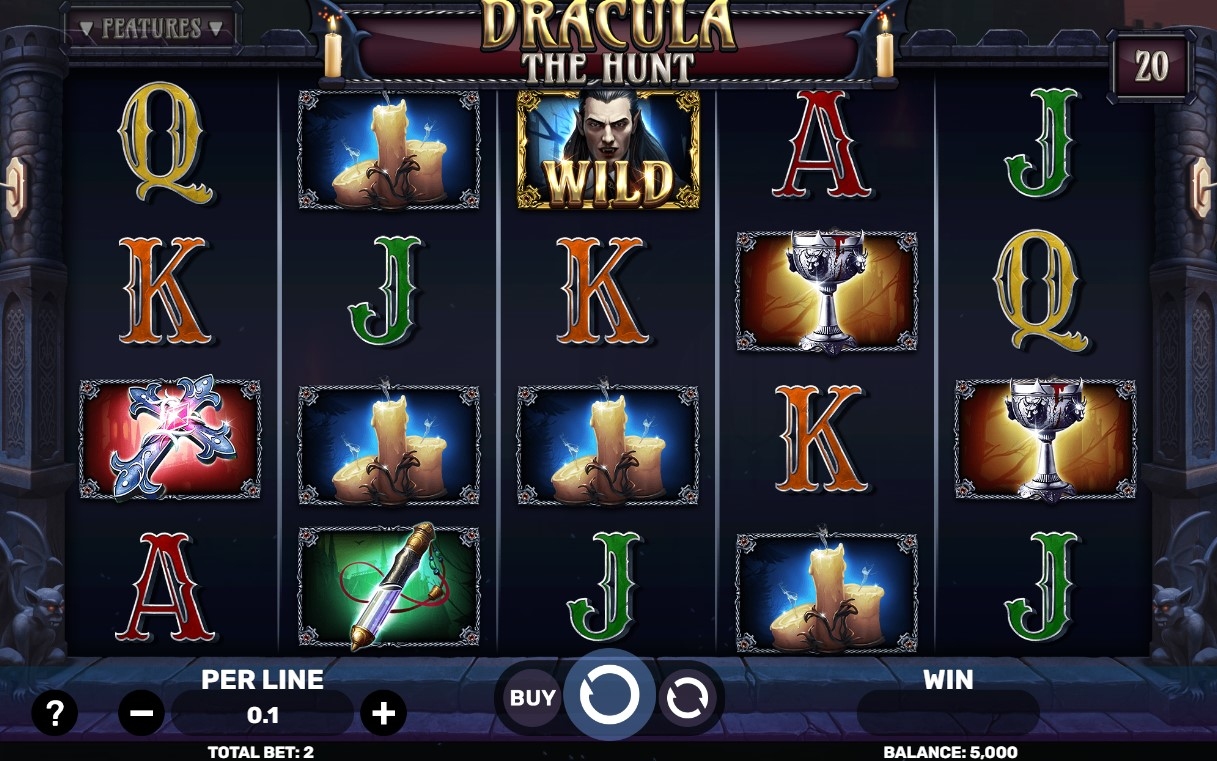 Dracula The Hunt Slot Gameplay
