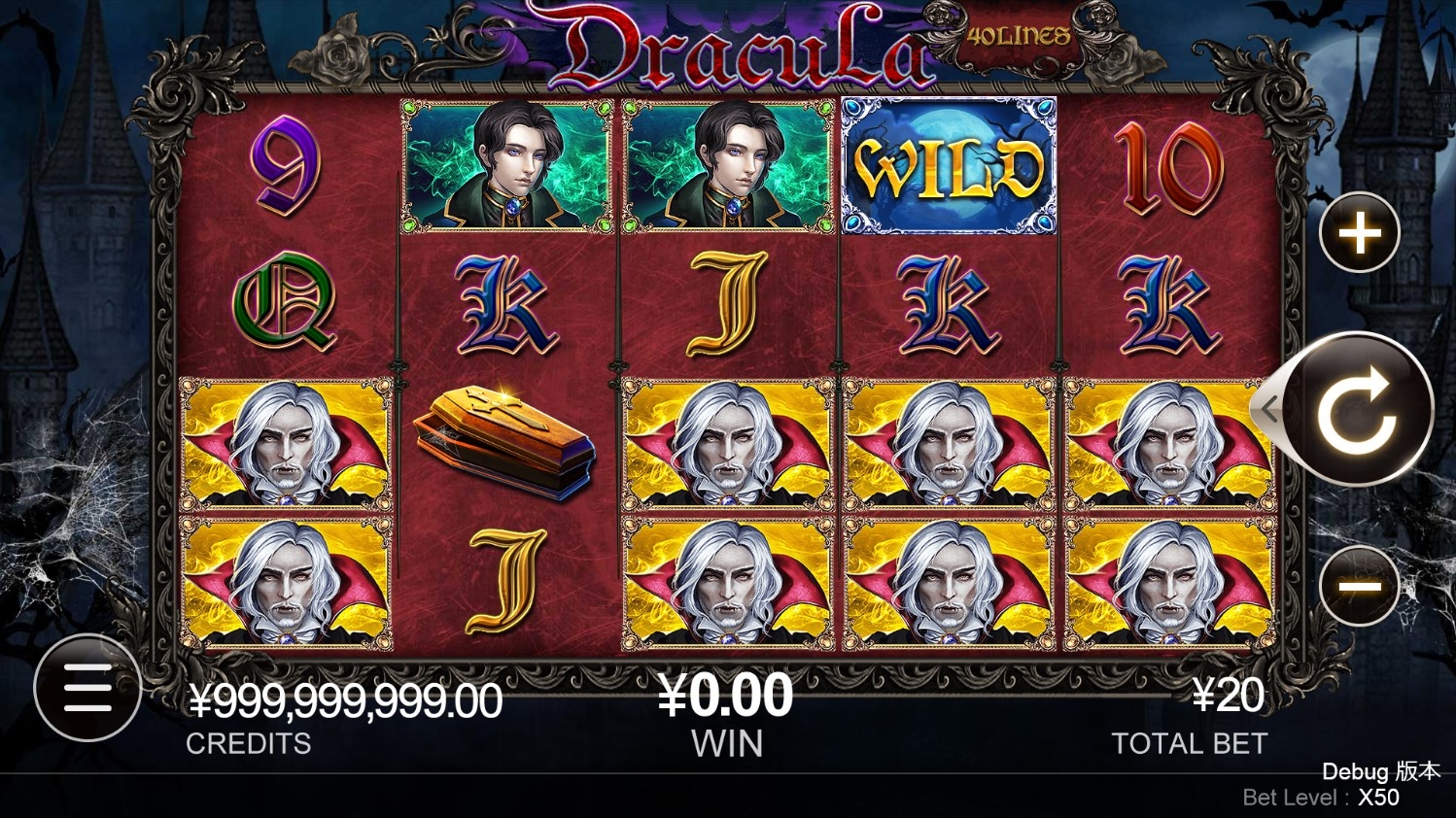 Dracula Slot Gameplay