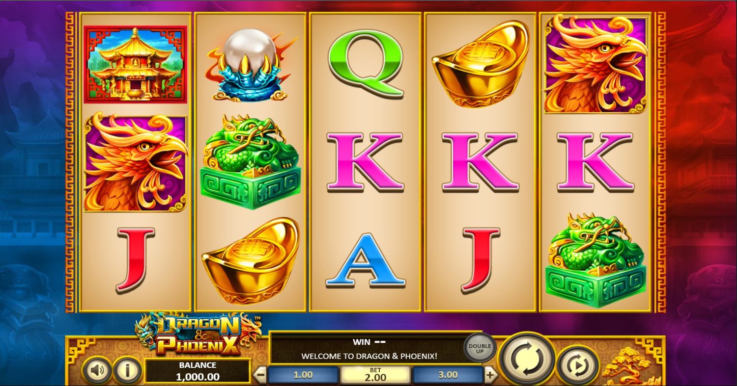 Dragon & Phoenix Slot Gameplay