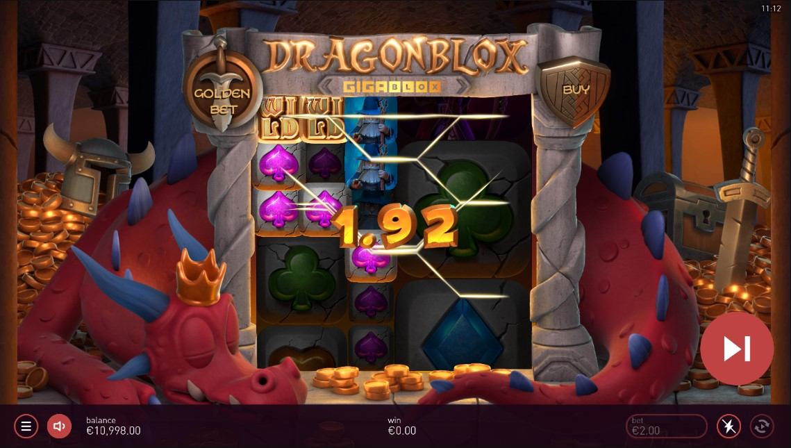 Dragon Blox GigaBlox Slot Gameplay
