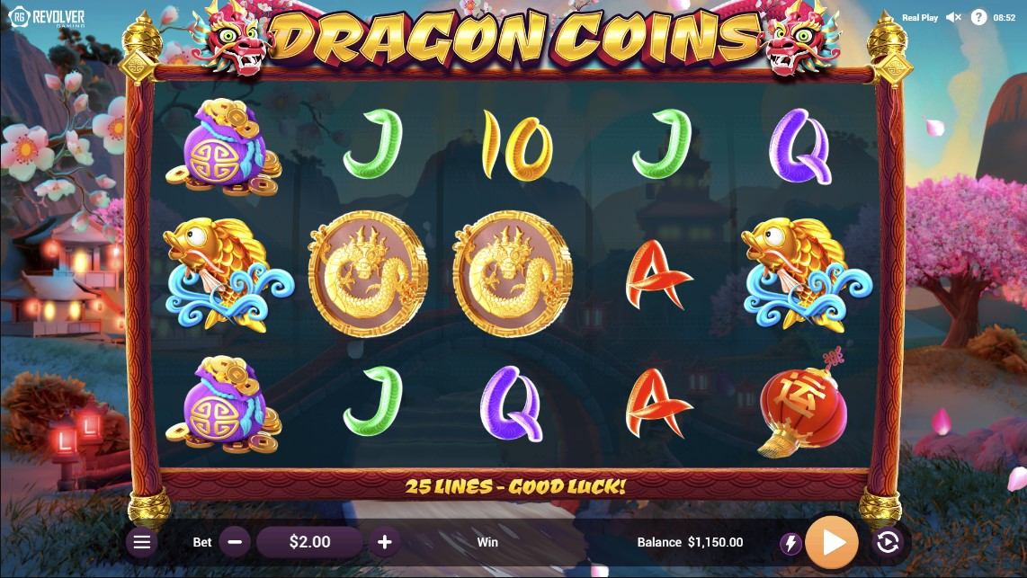 Dragon Coins Slot Gameplay