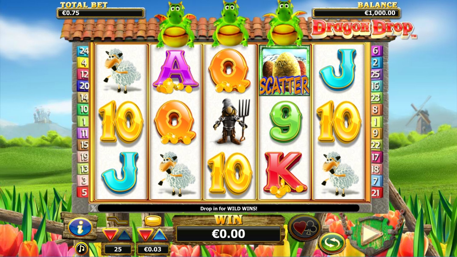 Dragon Drop Slot Gameplay