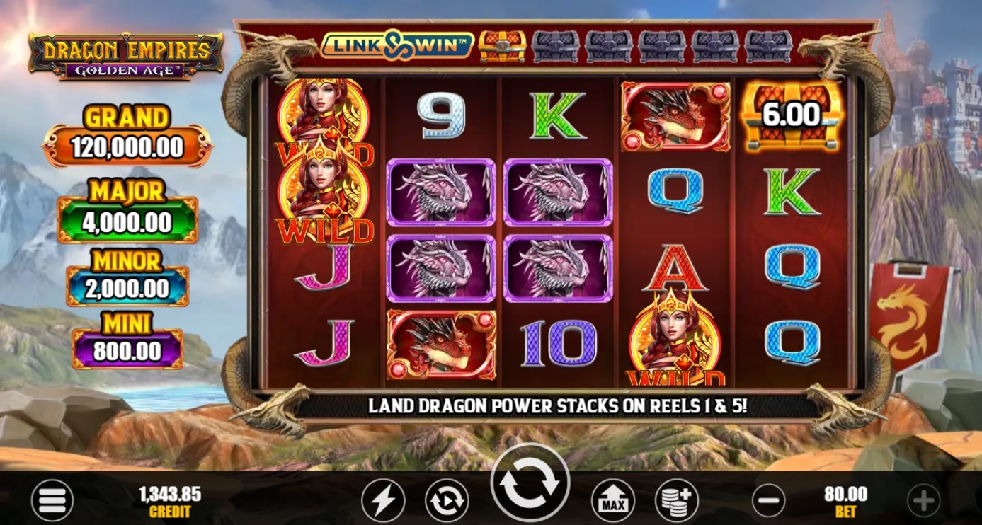 Dragon Empires Golden Age Slot Gameplay