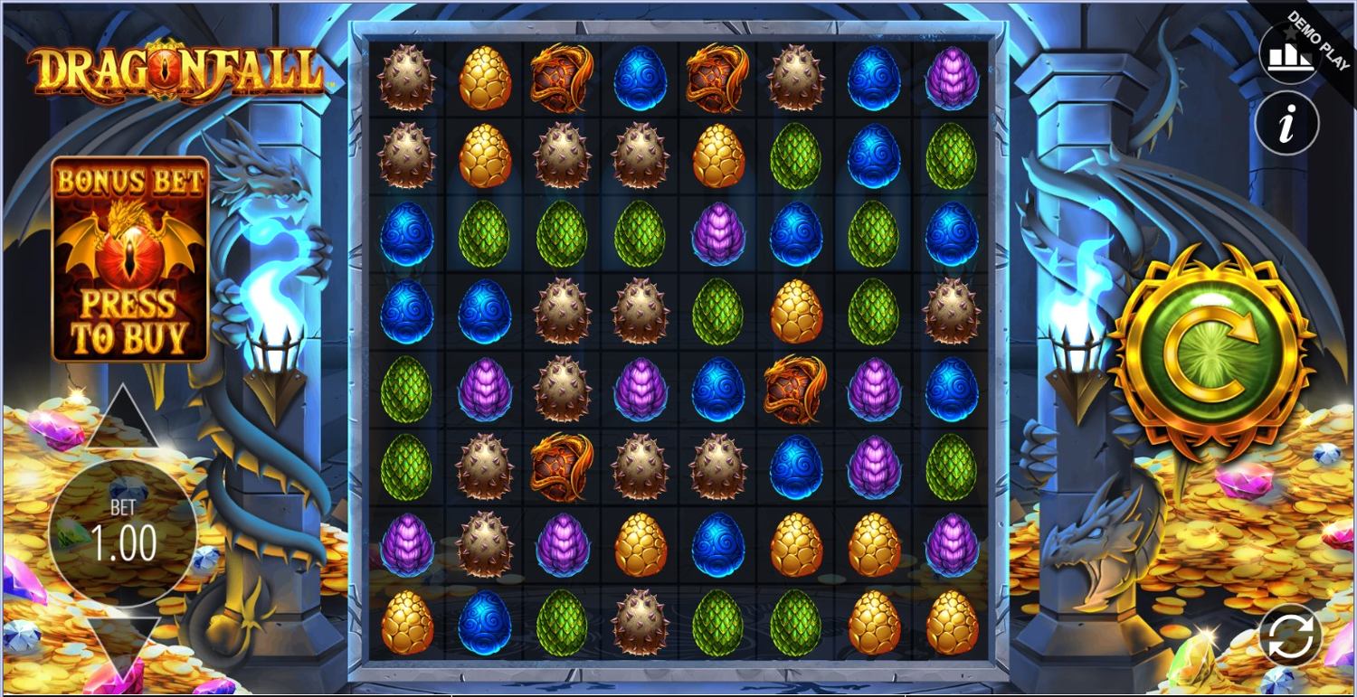 DragonFall Slot Gameplay