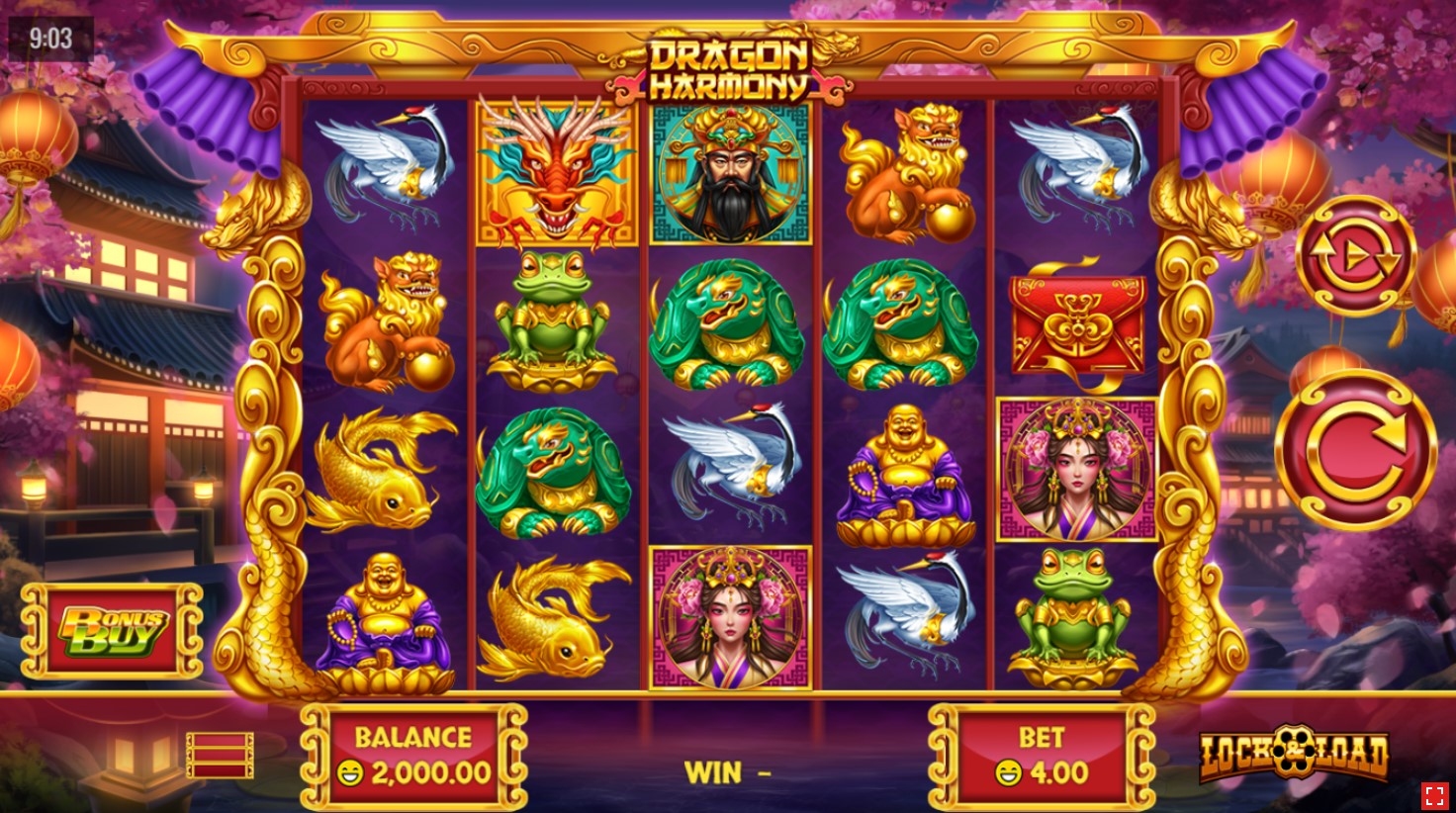 Dragon Harmony Slot Gameplay