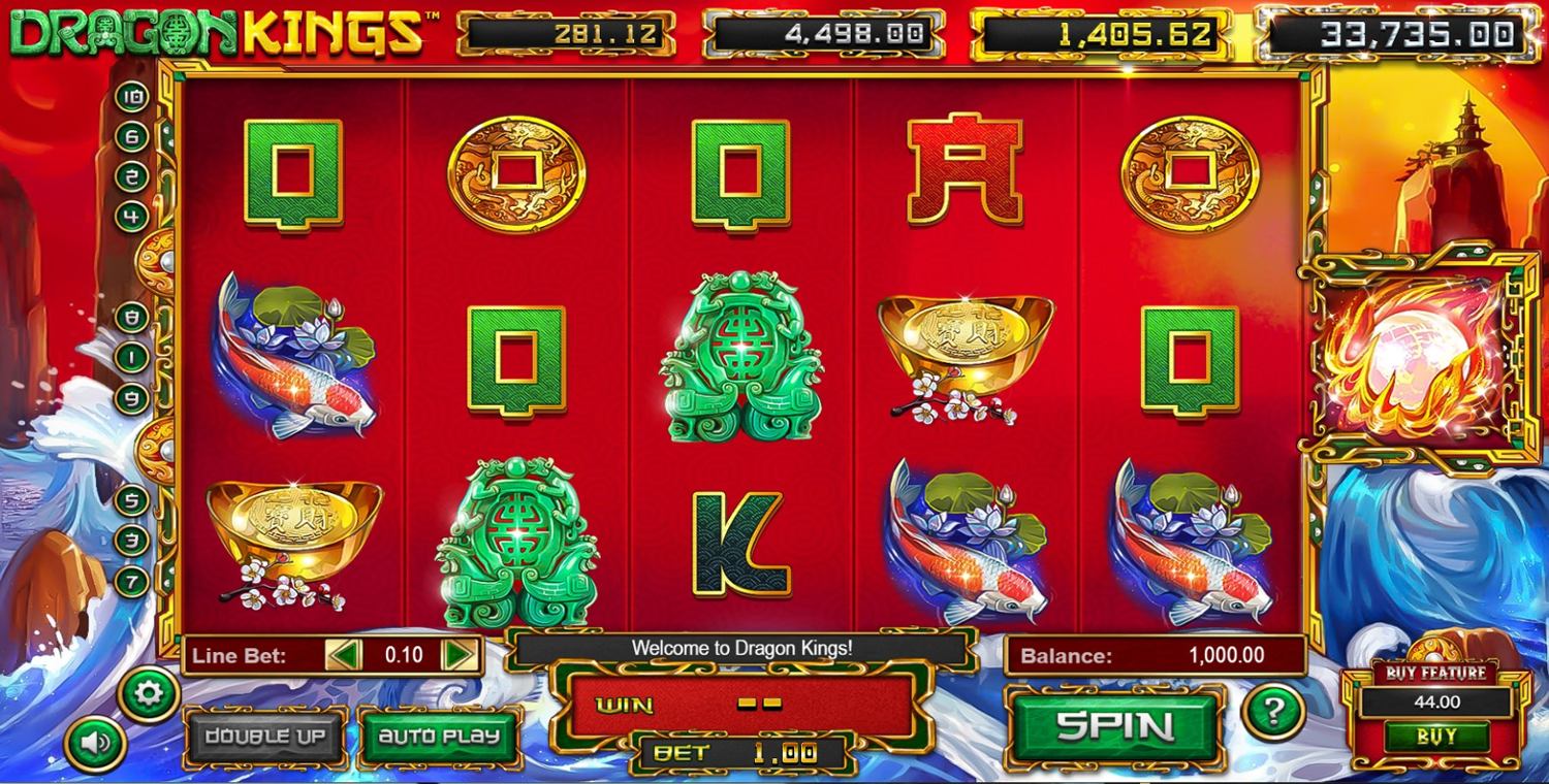 Dragon Kings Slot Gameplay