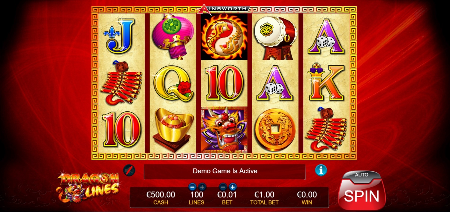 Dragon Lines Slot Gameplay