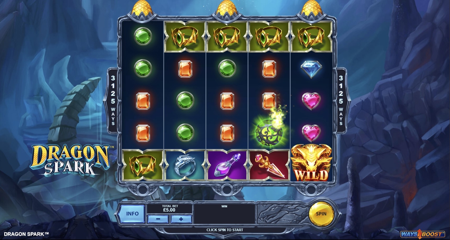 Dragon Spark Slot Gameplay