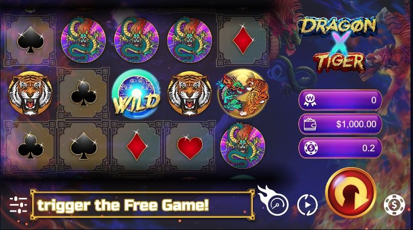 Dragon X Tiger Slot Gameplay