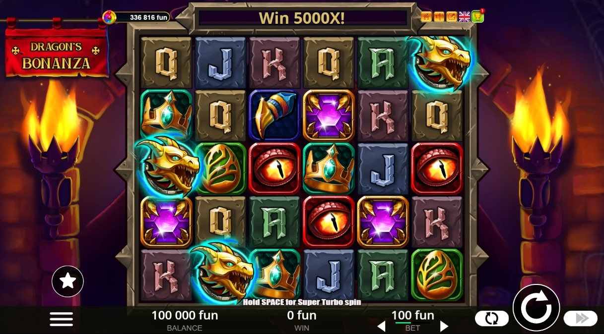 Dragon's Bonanza Slot Gameplay