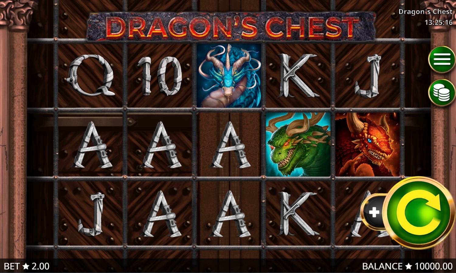 Dragon's Chest Slot Gameplay