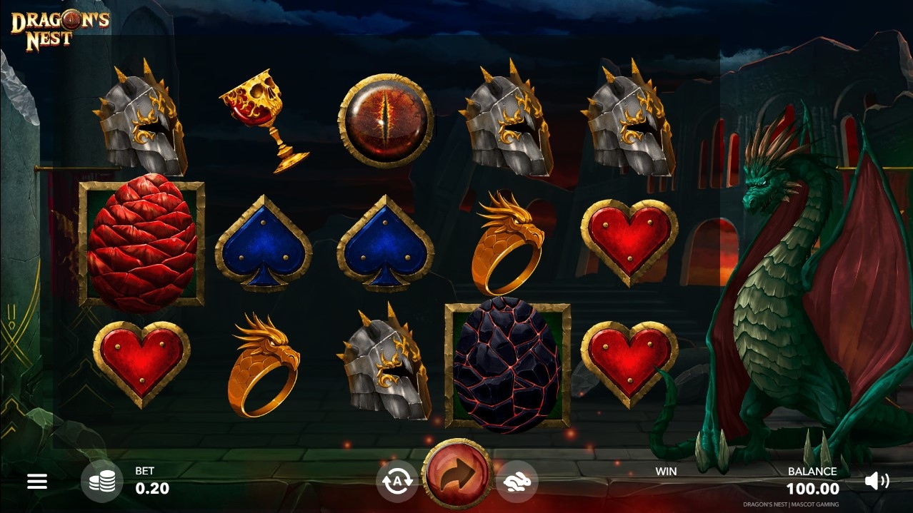 Dragon's Nest Slot Gameplay