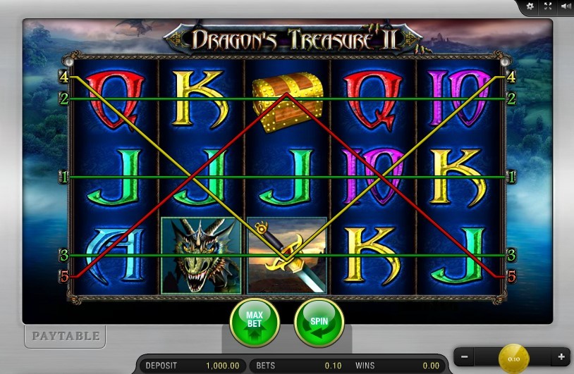 Dragon's Treasure 2 Slot Gameplay
