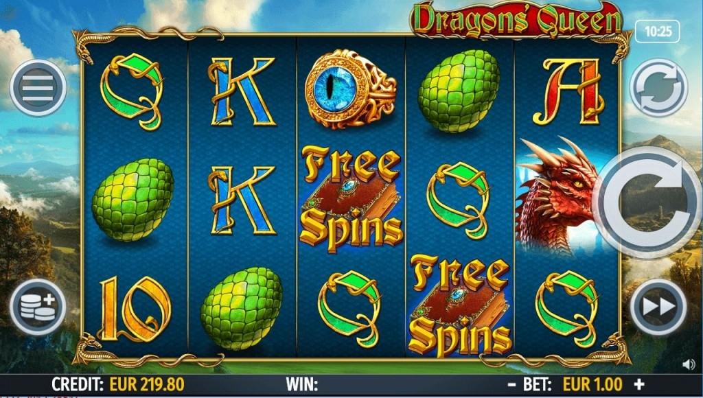 Dragons' Queen Slot Gameplay